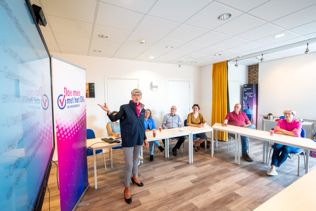 OV-informatiebijeenkomst van Doe mee met het OV - COPYRIGHT MARCEL JURIAN DE JONG